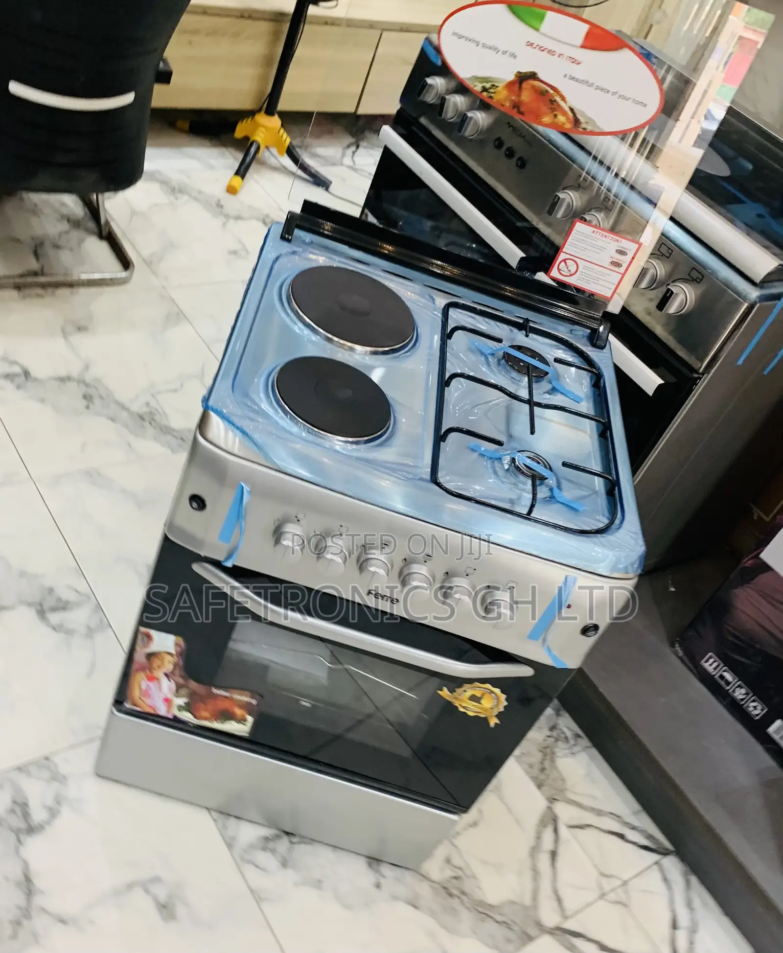 Ultra Best Ferre 2 Gas + 2 Electric (60x60) Cooker
