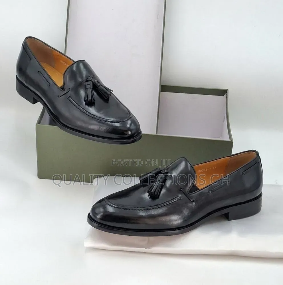 Berluti Black Leather Shoe