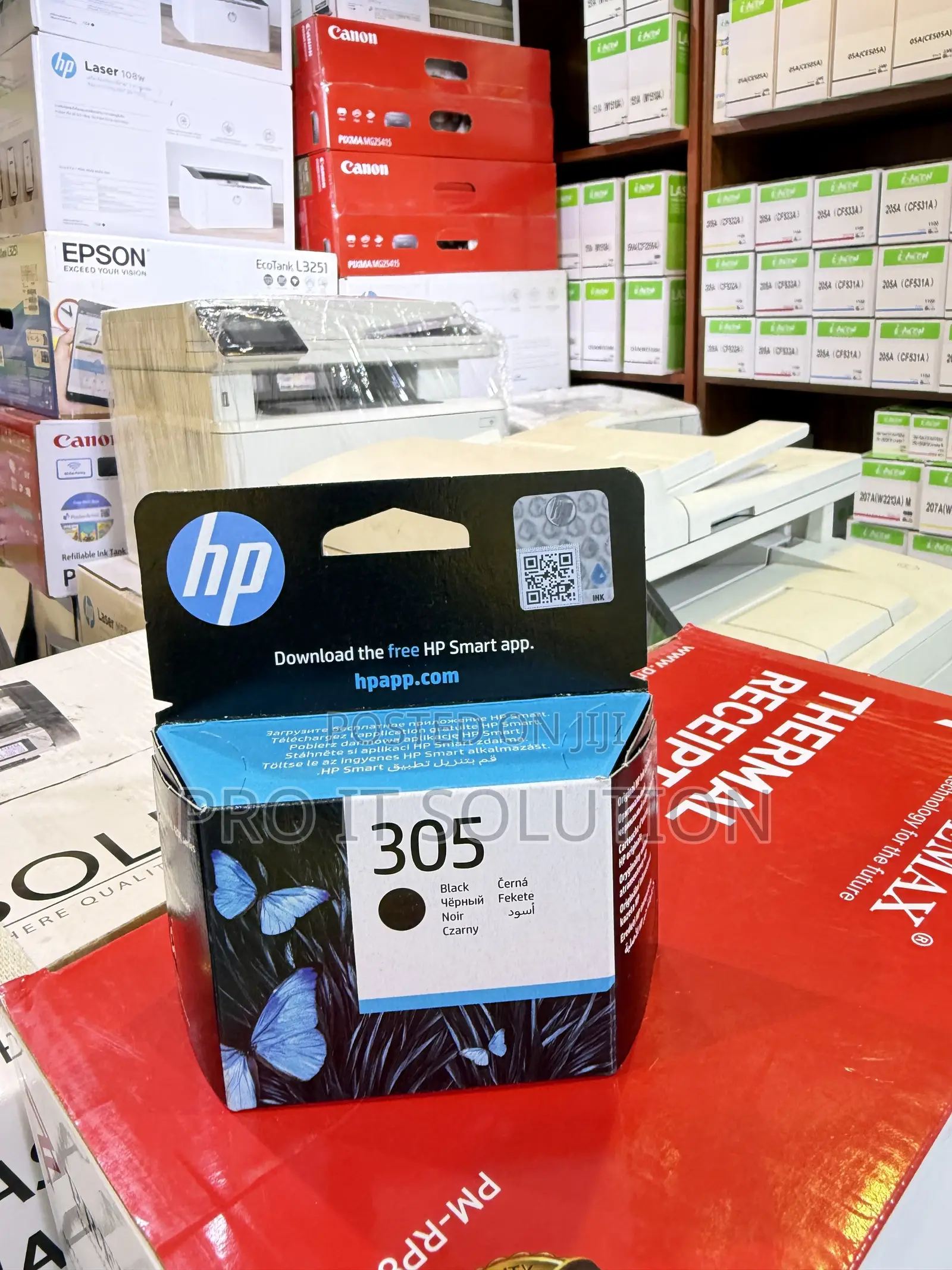 Hp Ink Cartridge 305 Black