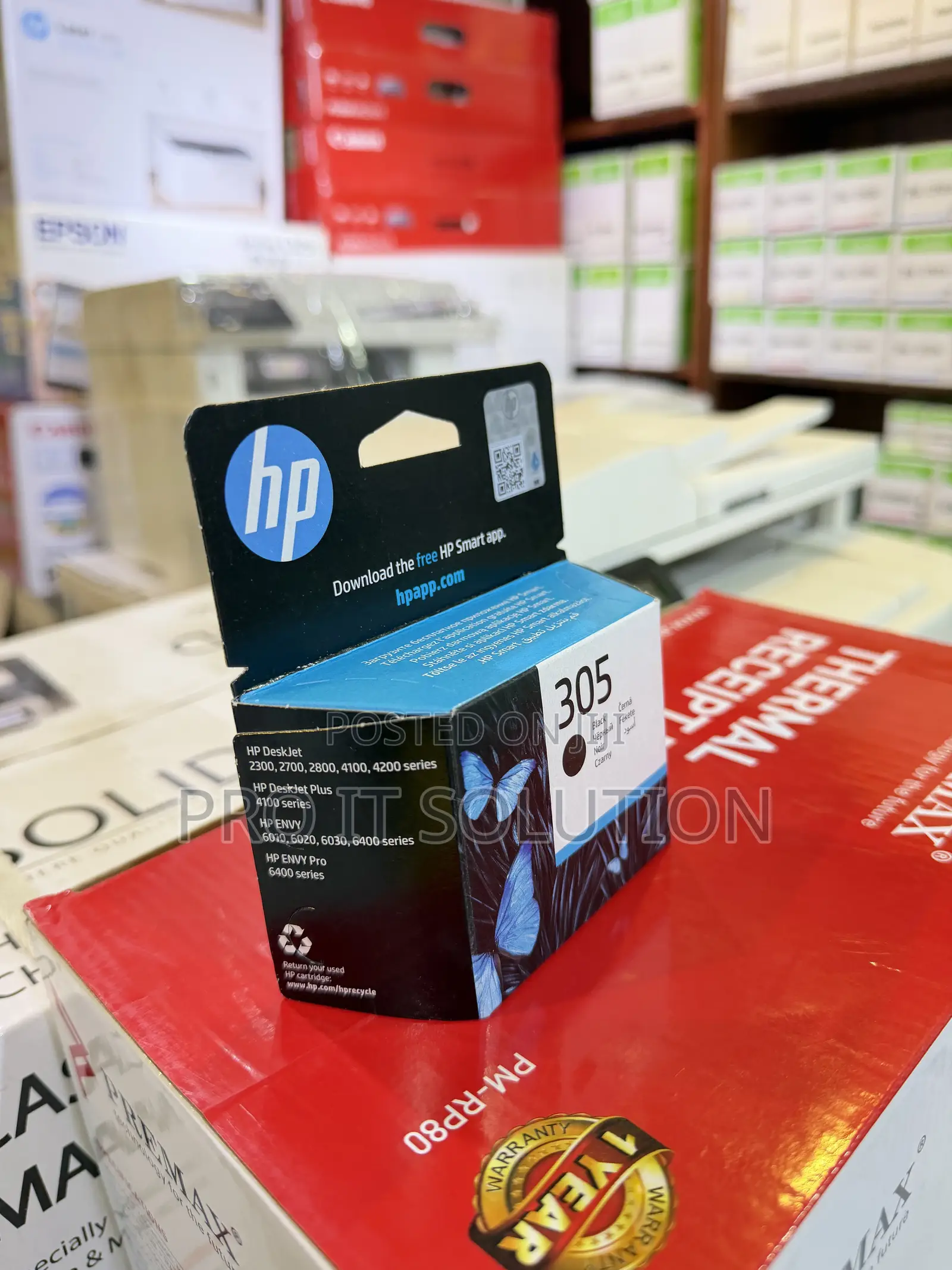 Hp Ink Cartridge 305 Black