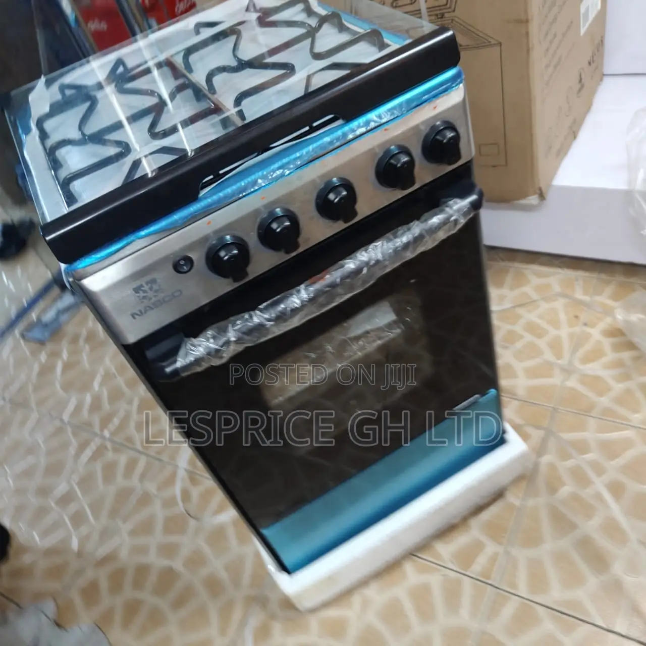Classy High Grade 4 Burner Gas Cooker With Oven Grill From Nasco