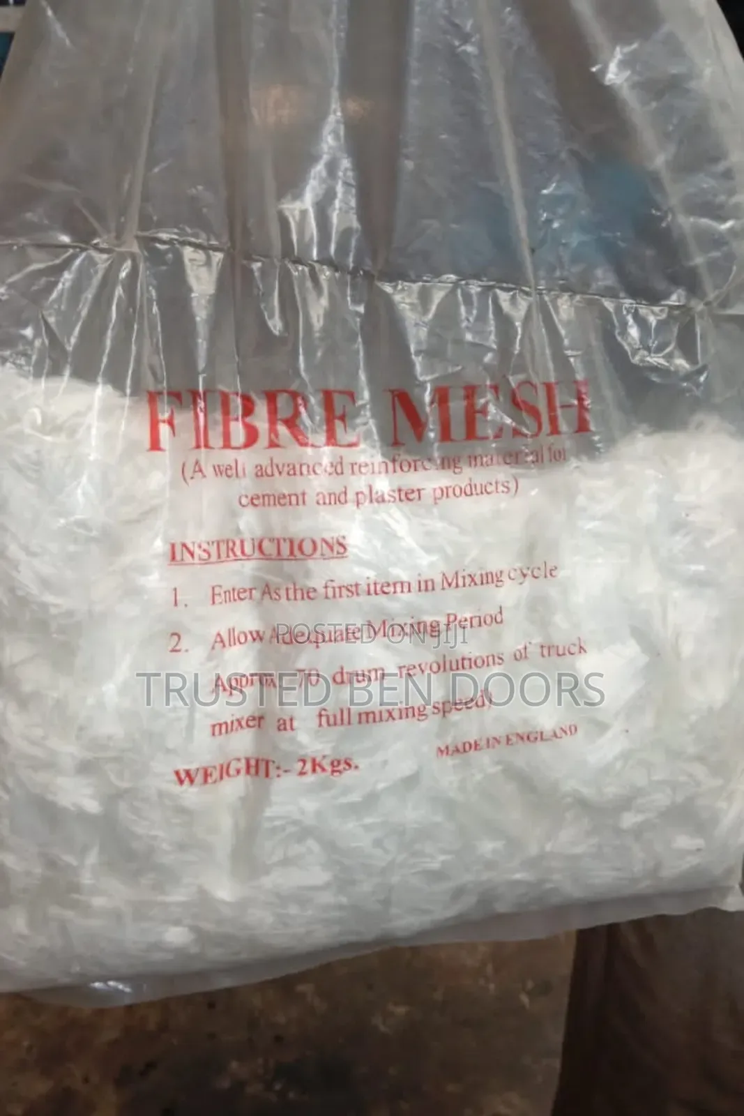 Fibre Mesh for Concrete and Construction Works
