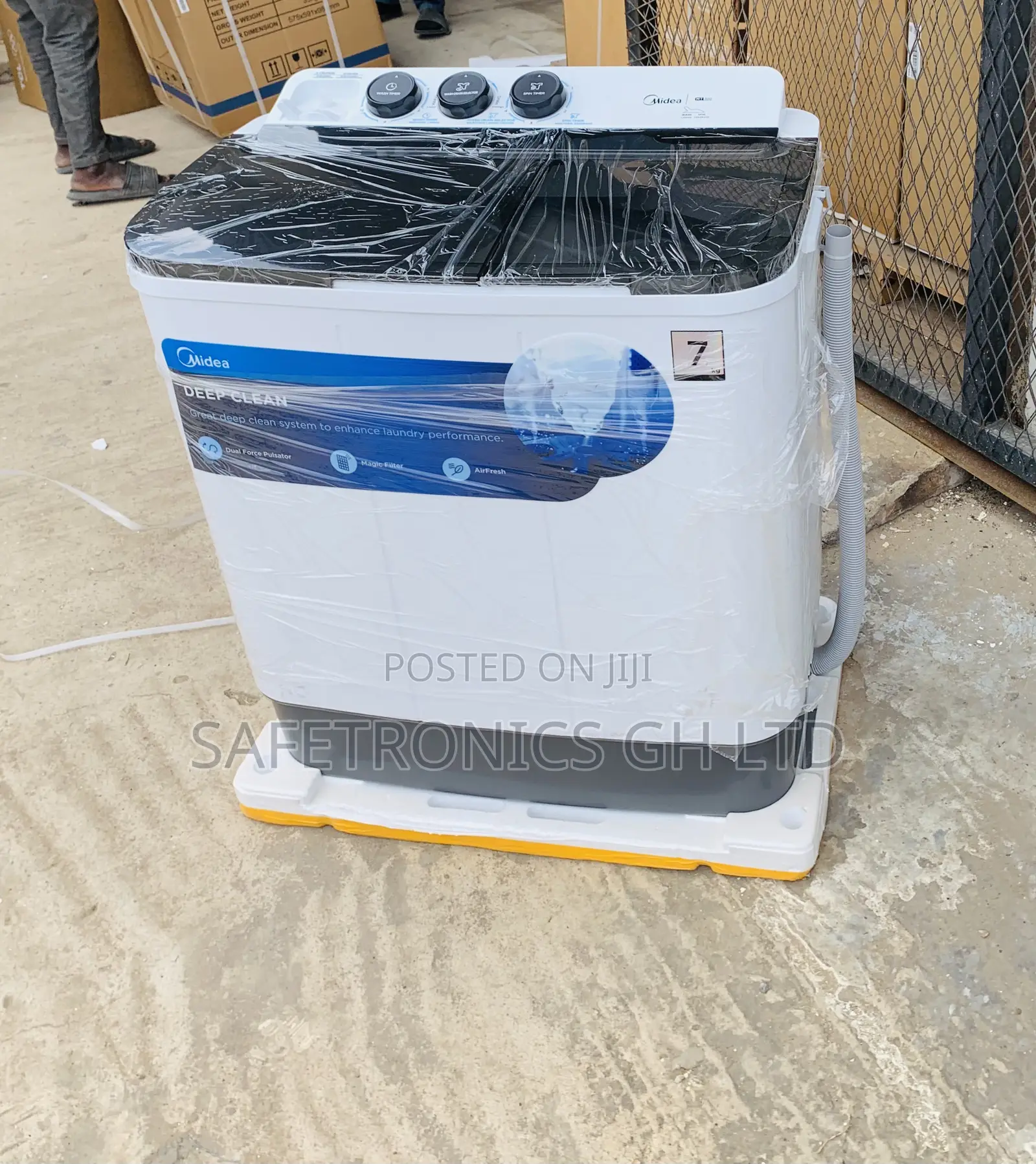 Valuable Midea 7kg-Twintop Washing Machine Mt100w70/Wg