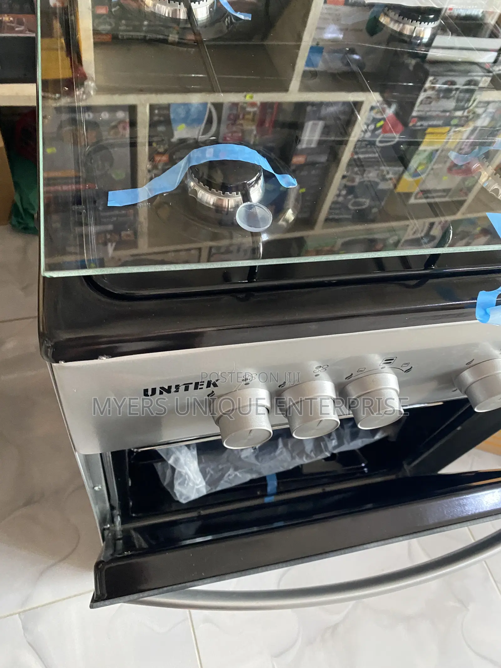 Make Cooking Baking Easy With Unitek 4 Burner Gas Cooker