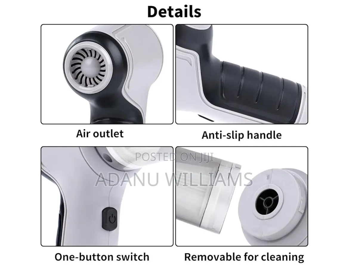 Portable 3-in-1-cordless Handheld Vacuum Cleaner