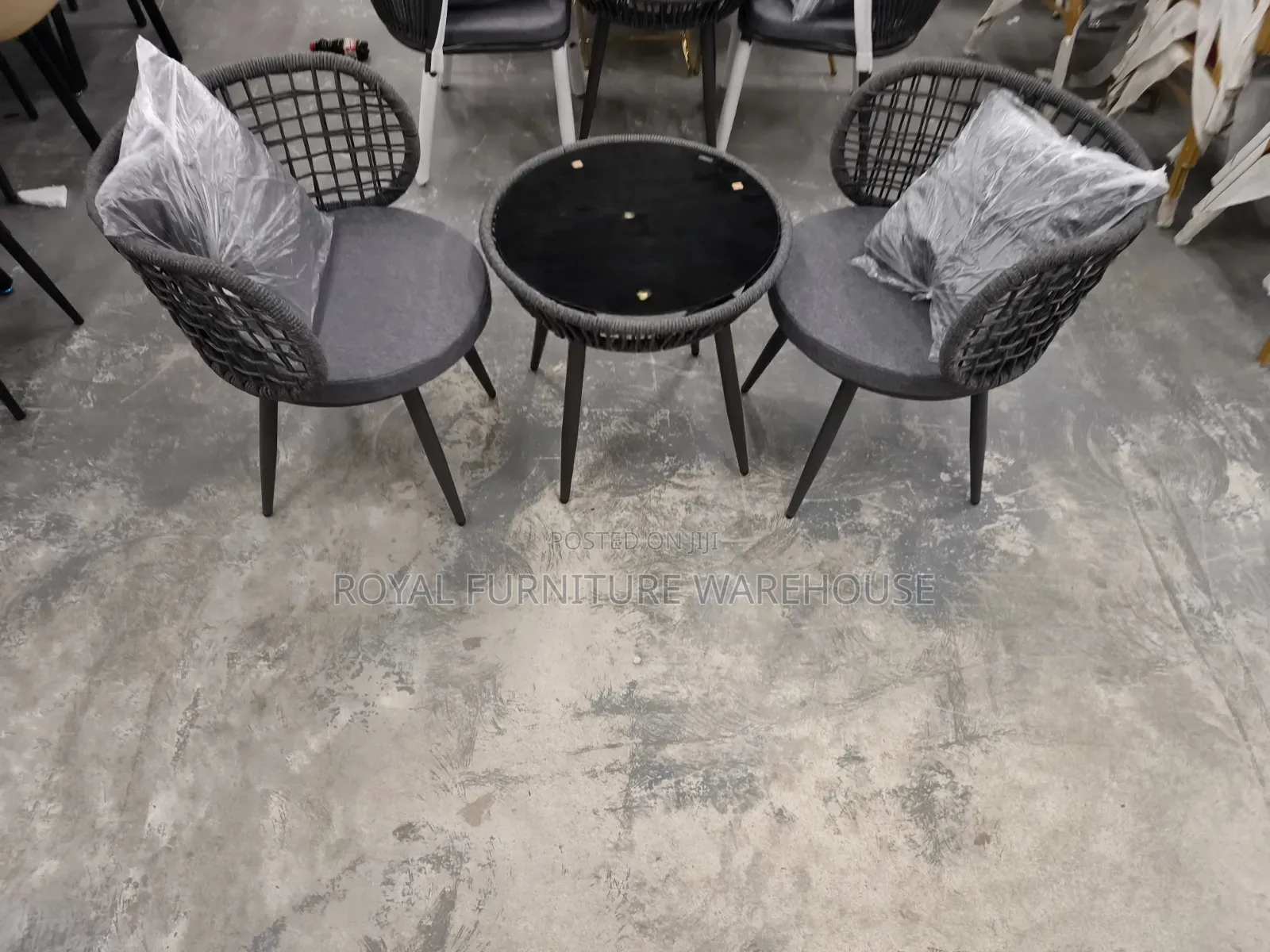 The Aurora Luxe 2 Seater Dining Set