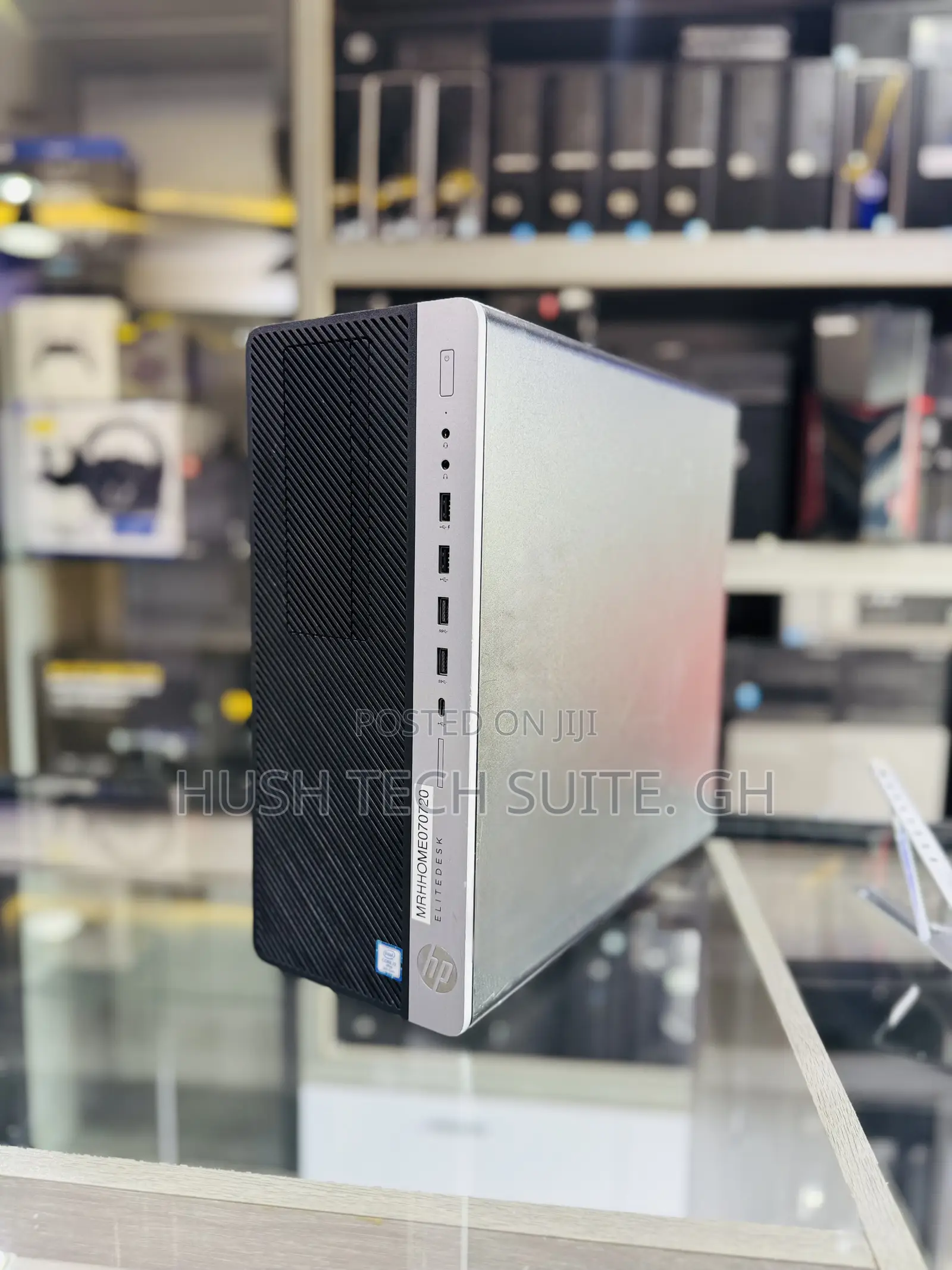 Desktop Computer HP EliteDesk 800 G4 16GB Intel Core i7 SSD 256GB