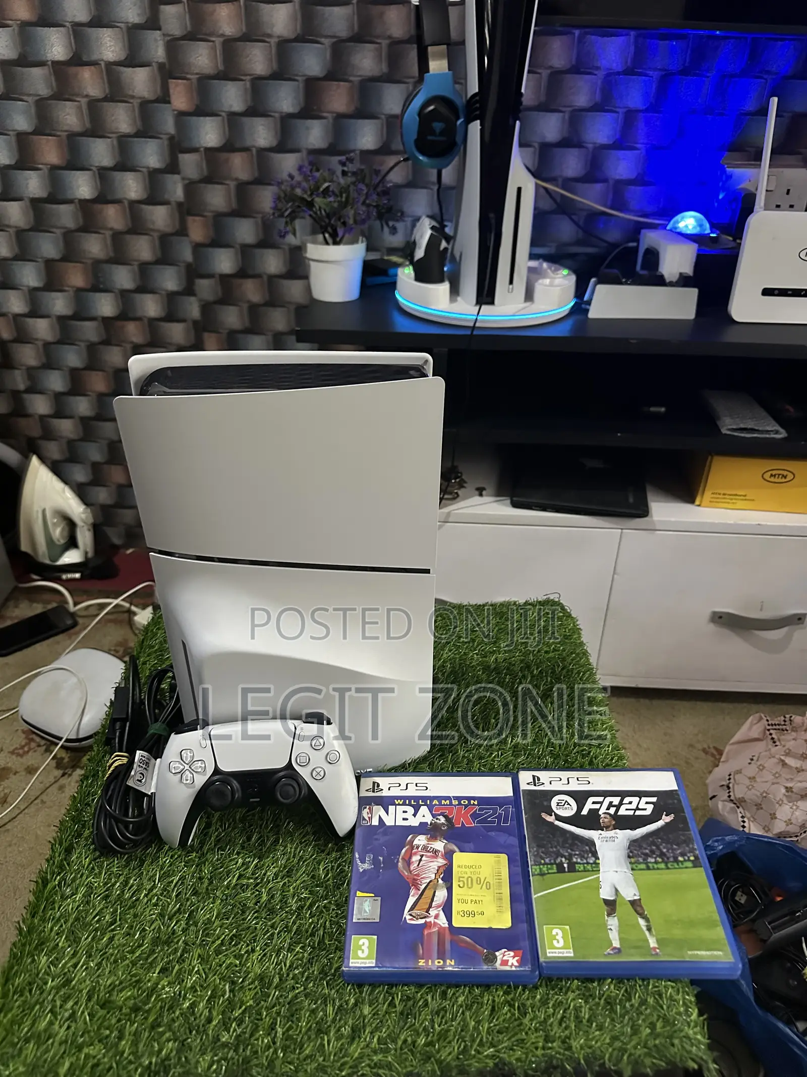 Ps5 Slim Disc Compatible With Fc26 and Nice Games