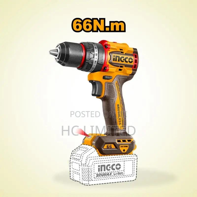 Ingco Cordless 5 PCS Combo Kit - Cosli250692