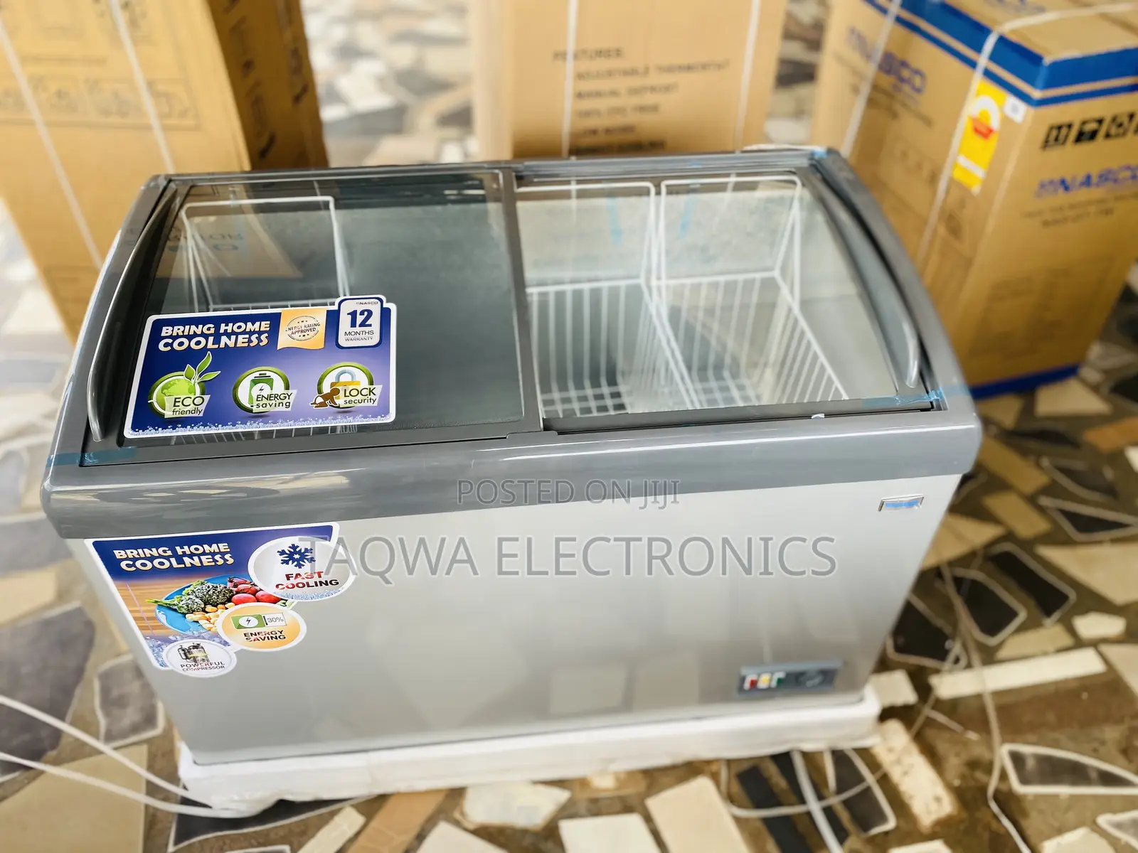 Nasco 239l Display Chest Freezer
