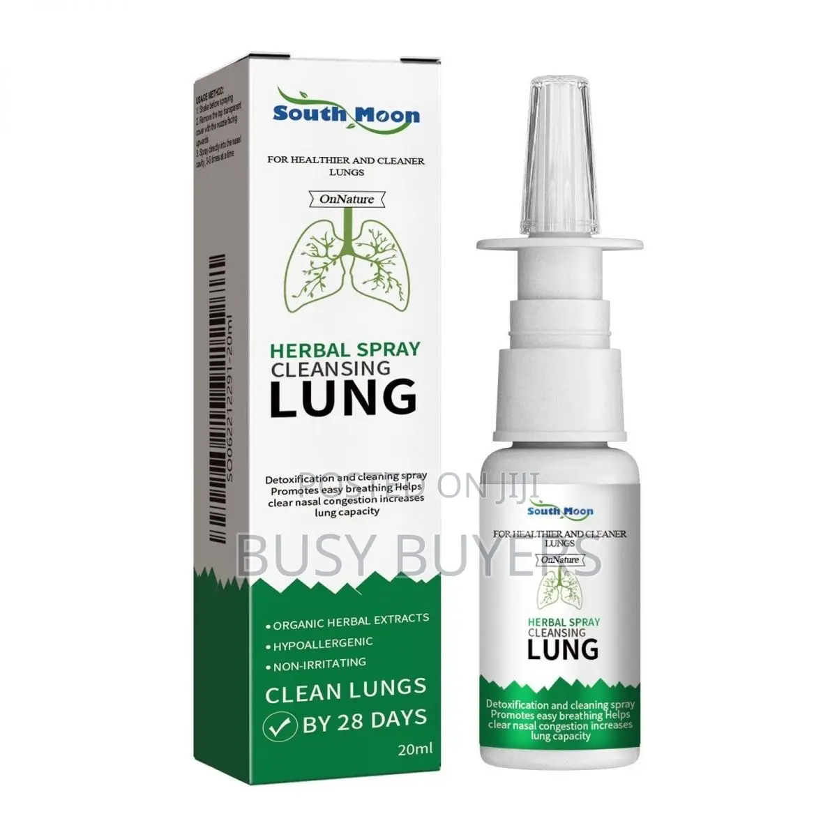 Lungs Herbal Spray Cleansing