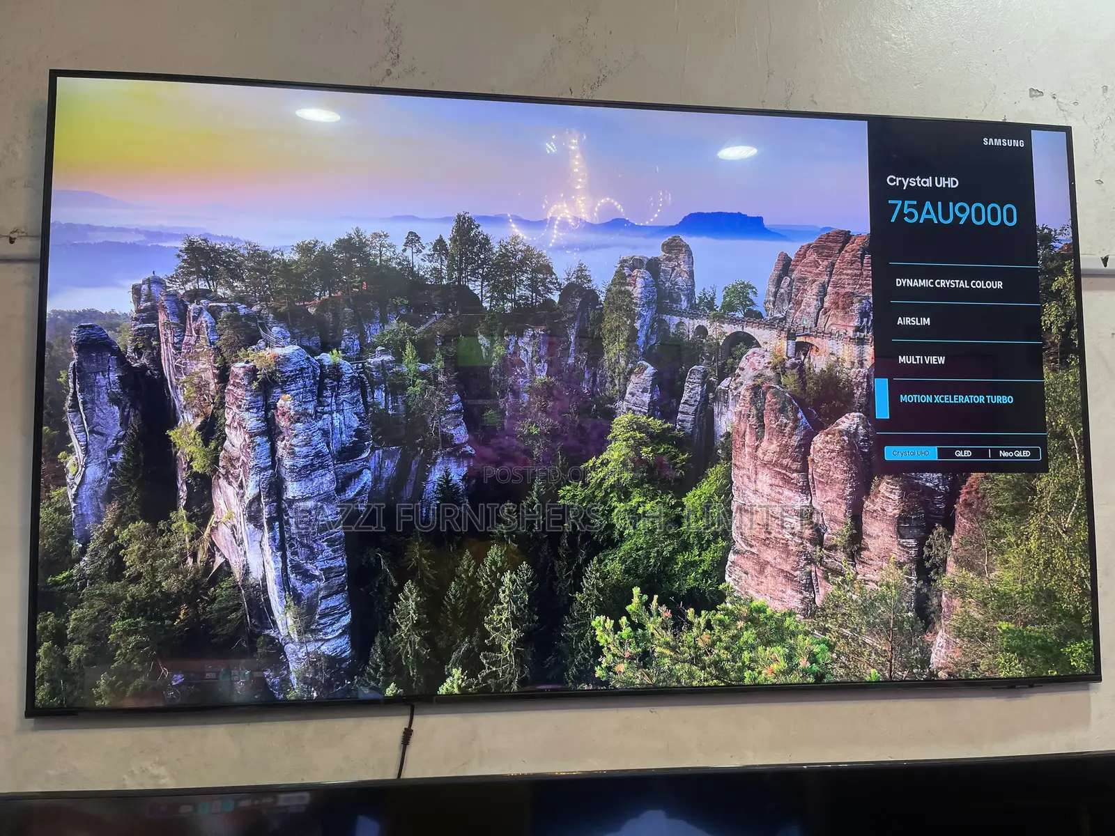 Air Slim 75 Inche Crystal Uhd Uhd HDR Smart Satellite Ultra Slim Tv