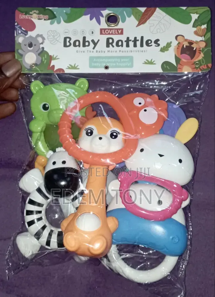 Lucky King Lovely Baby Rattles- 8pcs