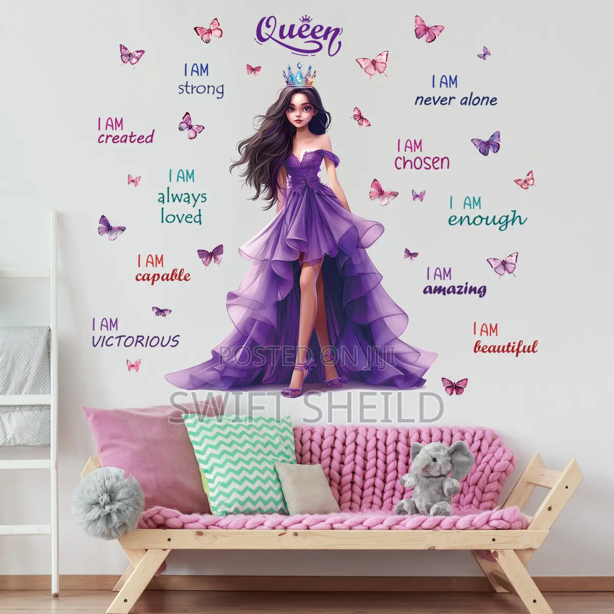 Purple Queen Sticker