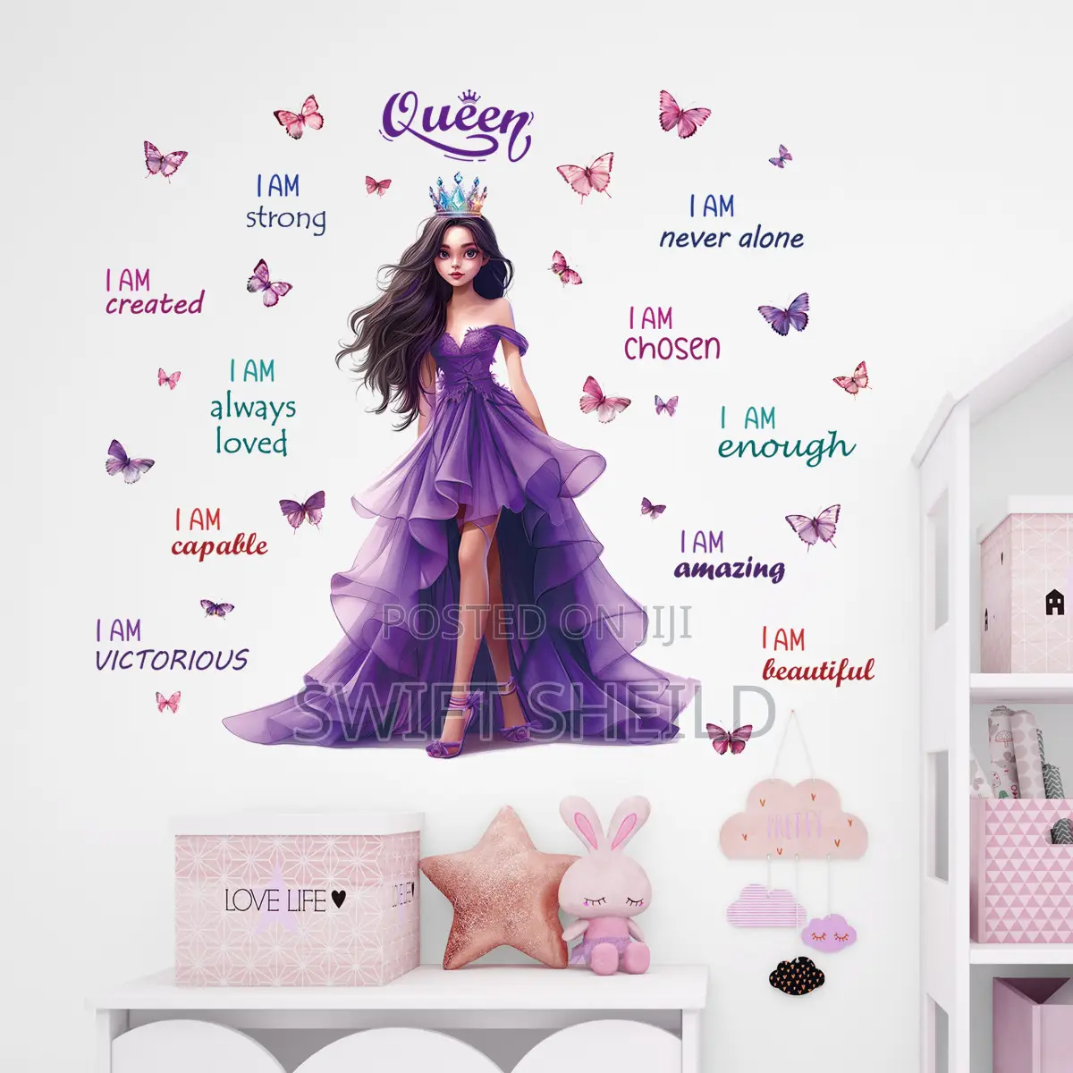 Purple Queen Sticker