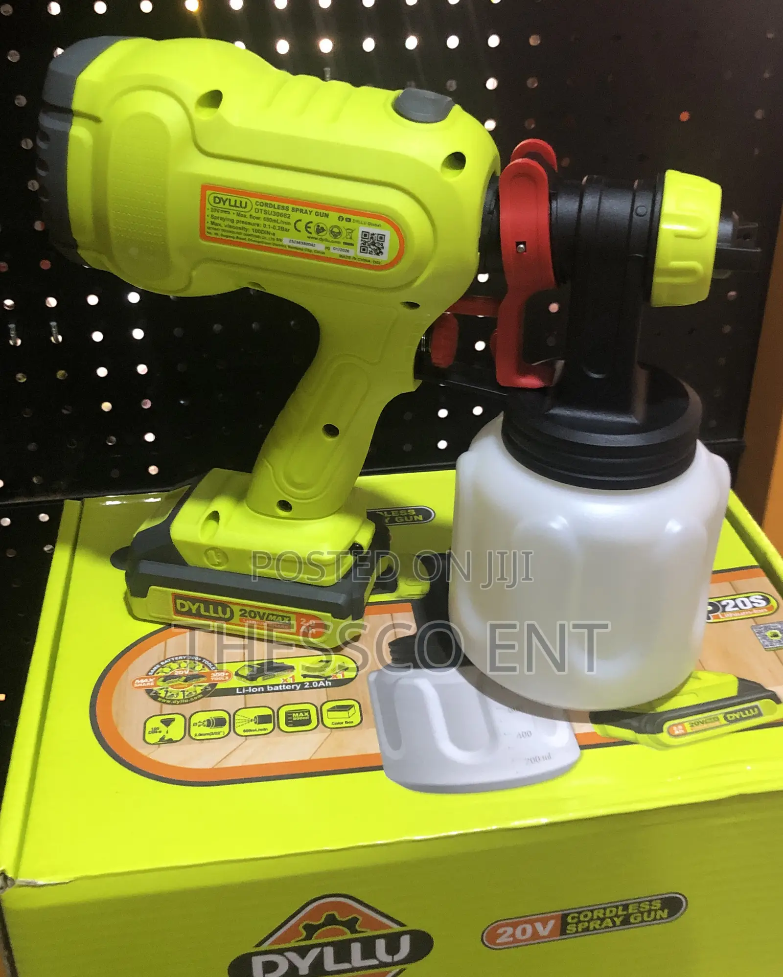 Cordless Spray Gun 20v Dyllu