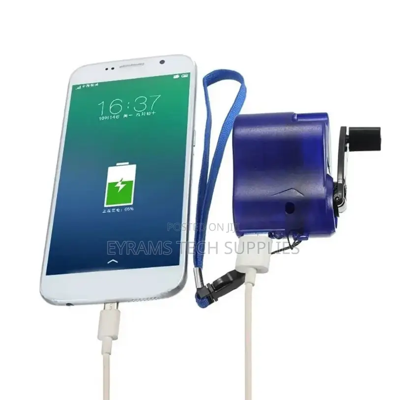 Hand Generator Mobile Emergency Usb Charger Dynamo