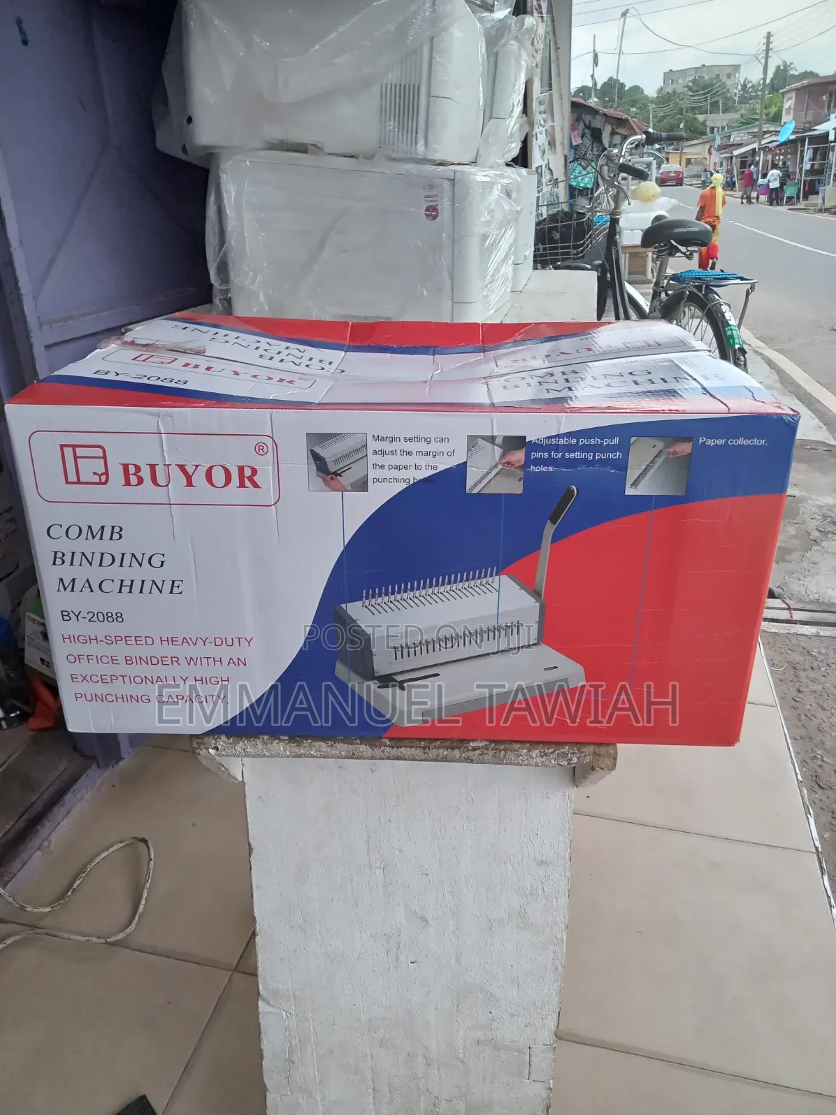 Buyor Comb Binding Machine