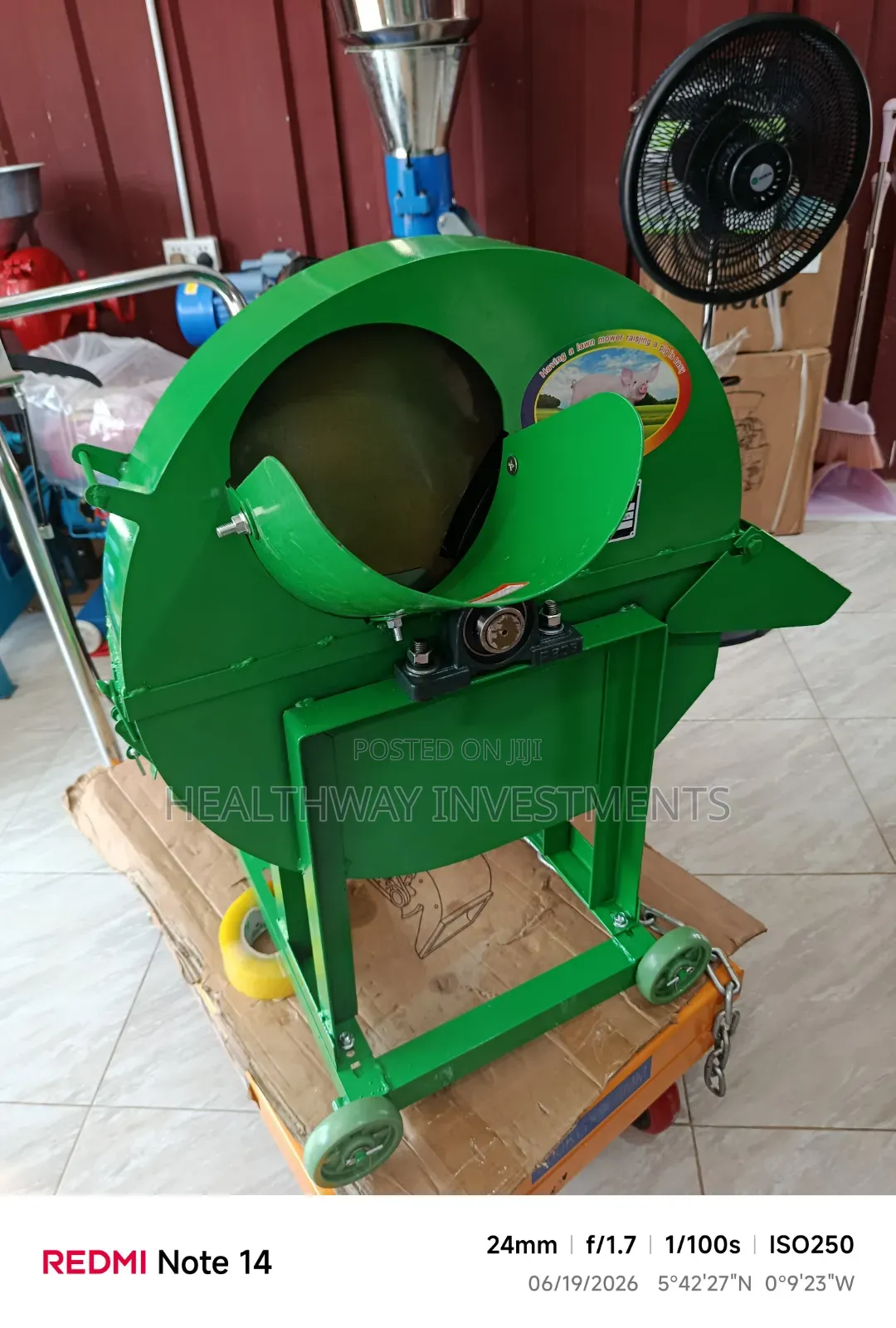 Plantain and Straw Cutter