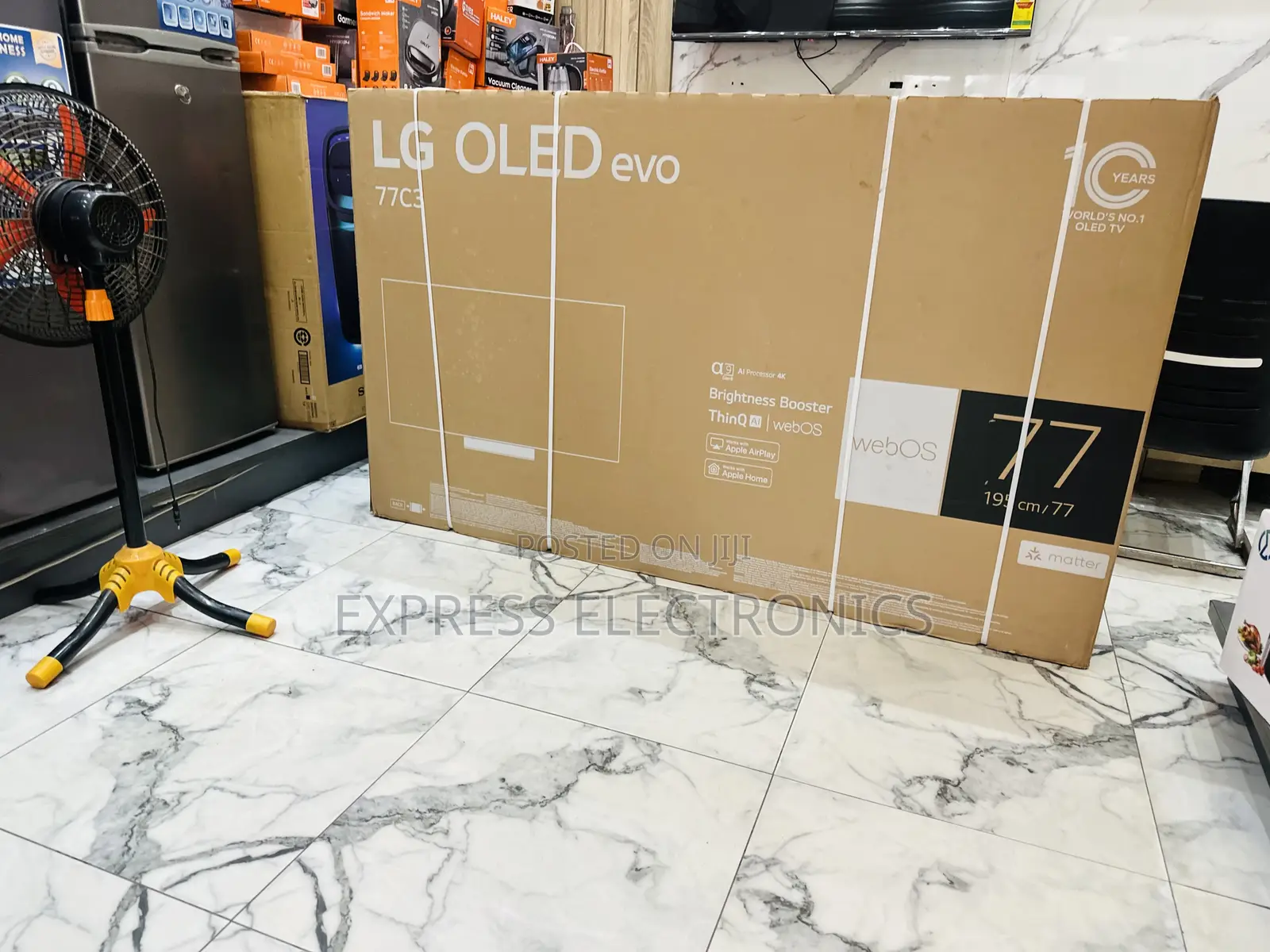 Slim Oled Smart Glossy Tv Lg 77”