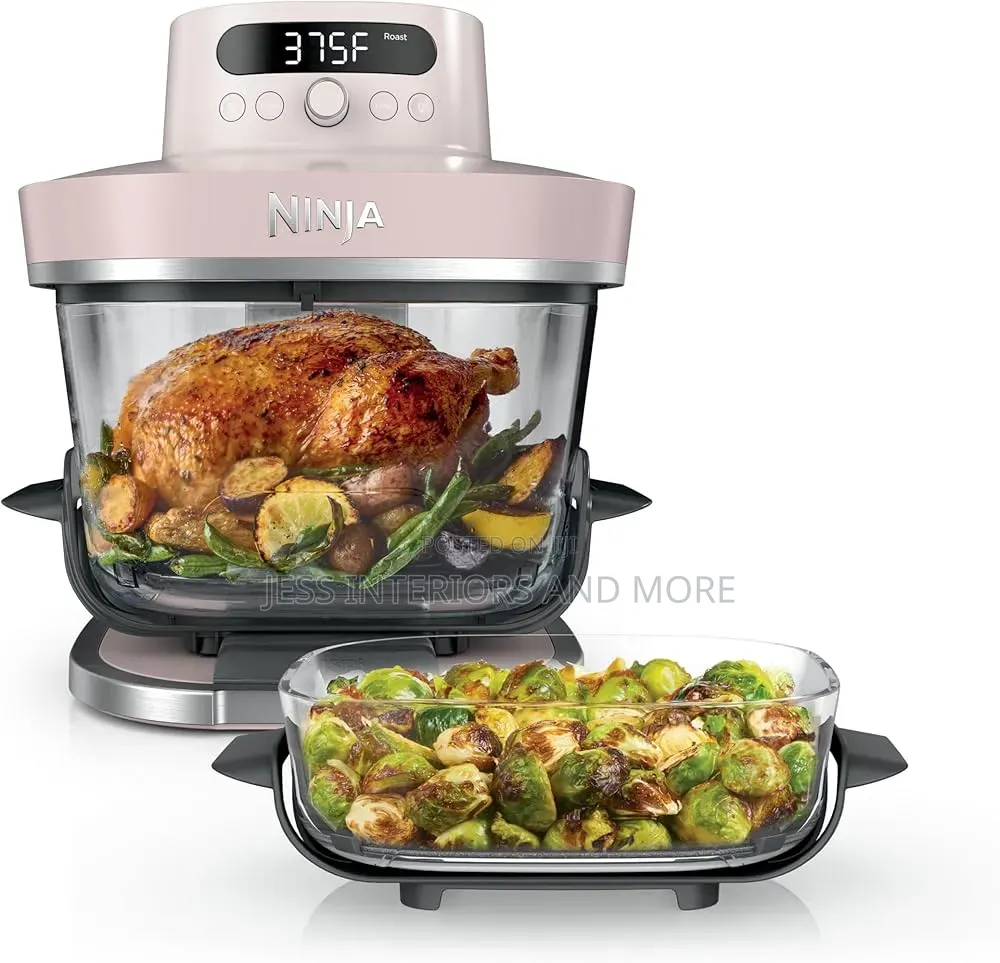 Ninja Crispi Pro Xl Glass Air Fryer(Pink)