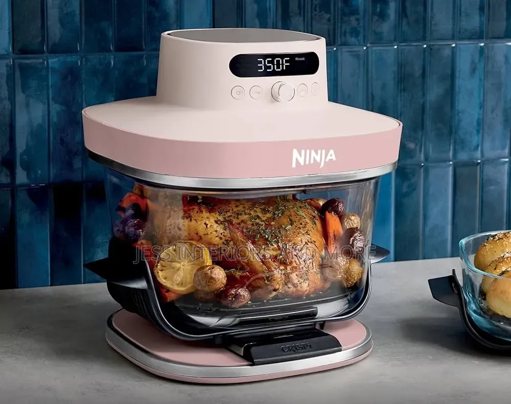 Ninja Crispi Pro Xl Glass Air Fryer(Pink)