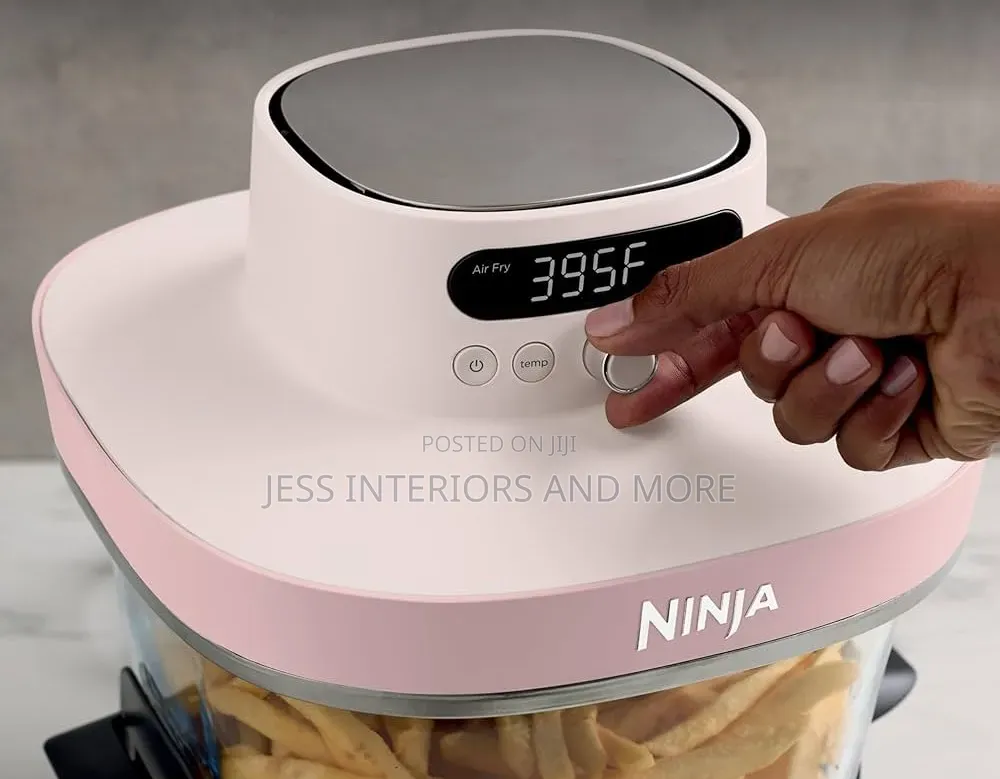 Ninja Crispi Pro Xl Glass Air Fryer(Pink)