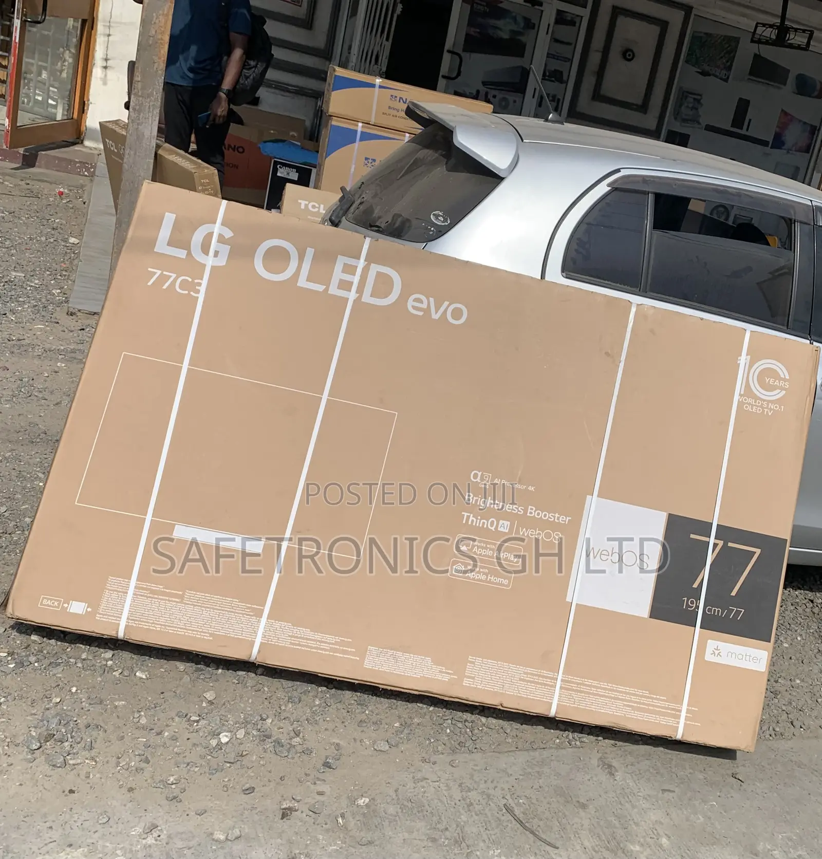 Just Order Lg, Oled Evo Tv, 77′′ C3 Series, Webos Smart Ai Thinq