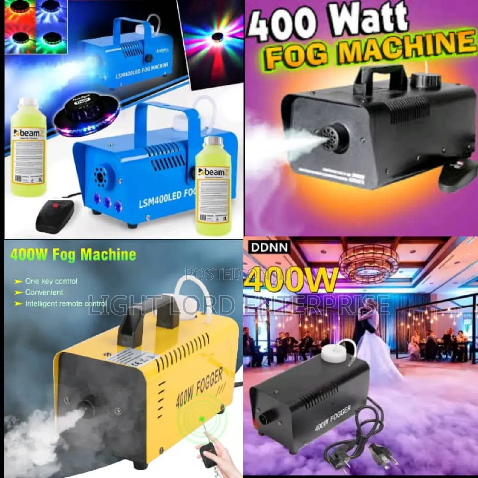 600watts Smoke Machine With Remote Control