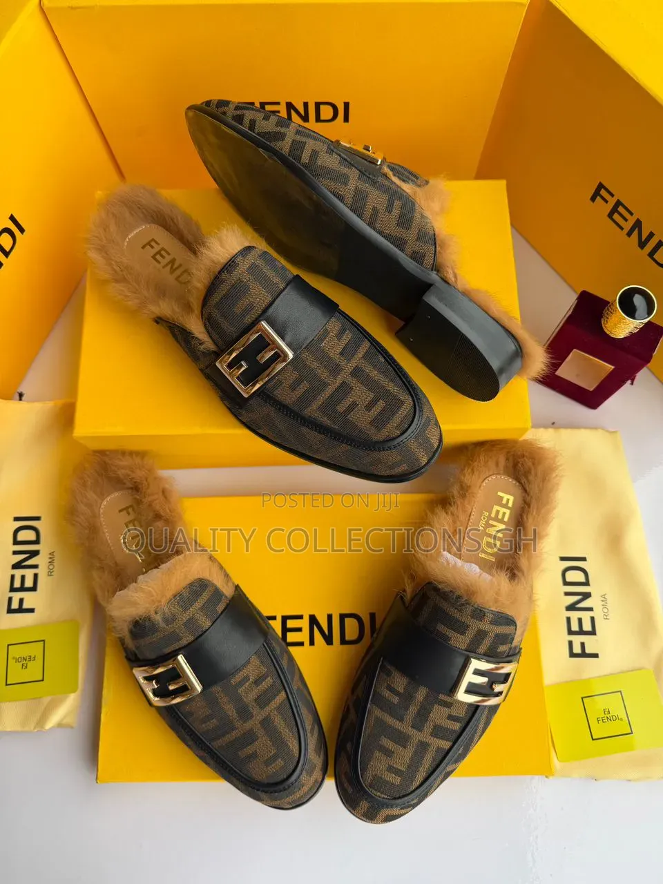 Fendi Luxury Half Shoe