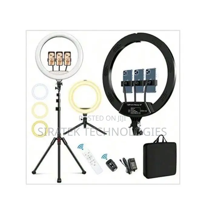 22-Inch Led Ring Light Kit for Content Creators Makeup Artists
