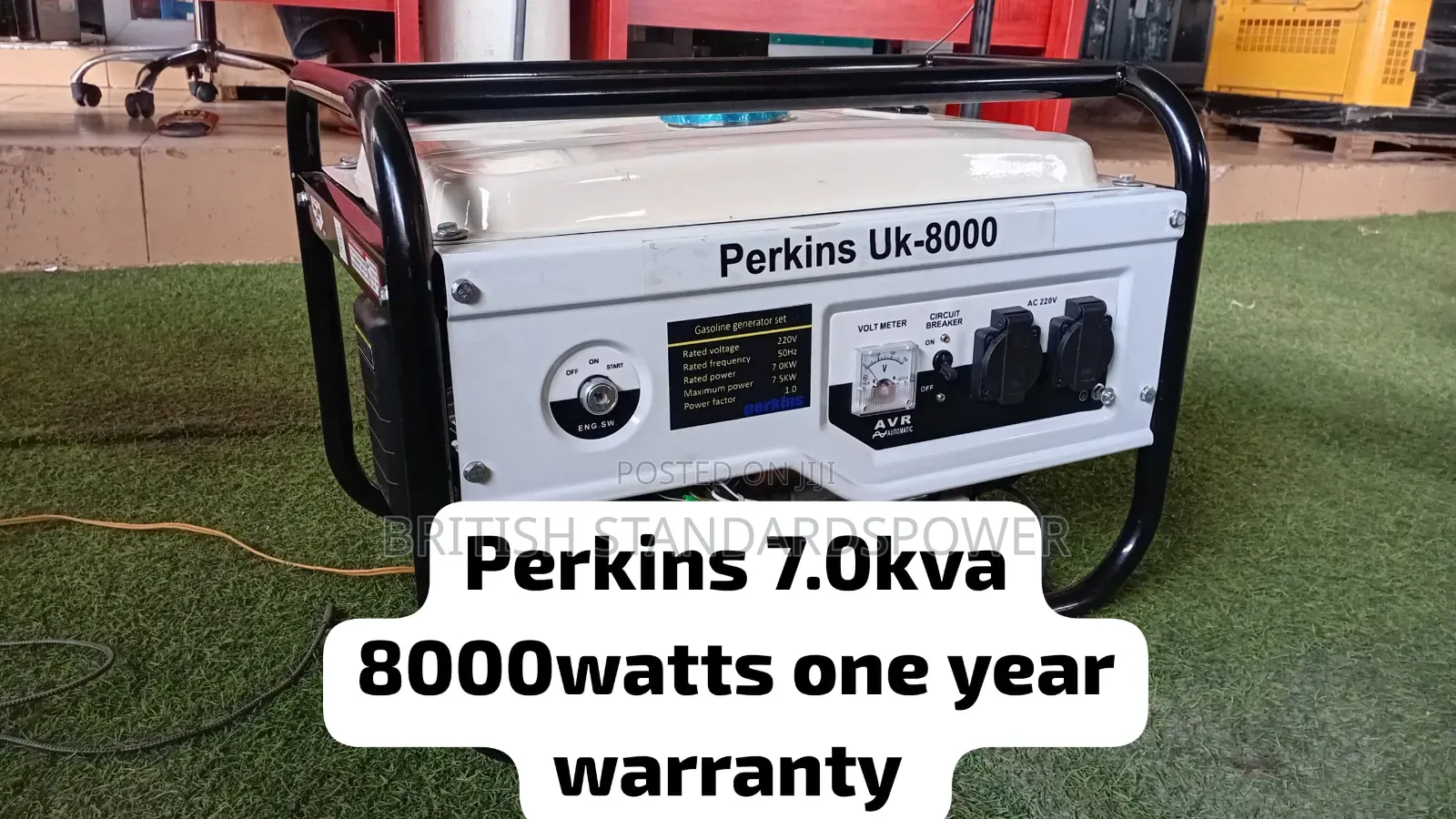 Perkins 7.0kva 8000w Generator – Smart Choice for Reliable Electricity