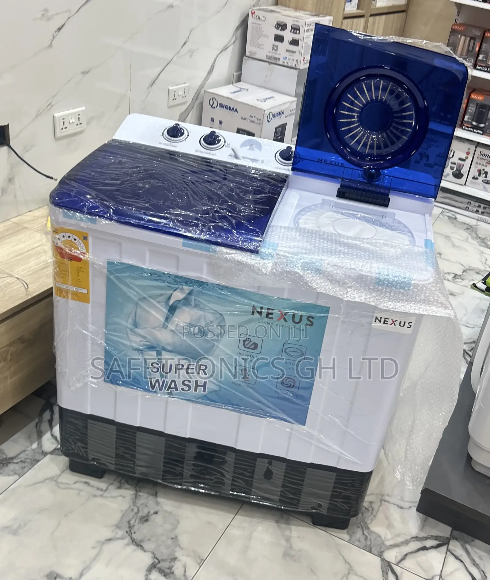 Exclusive Nexus 15kg Semi-Automatic Twin Tub Washing Machine