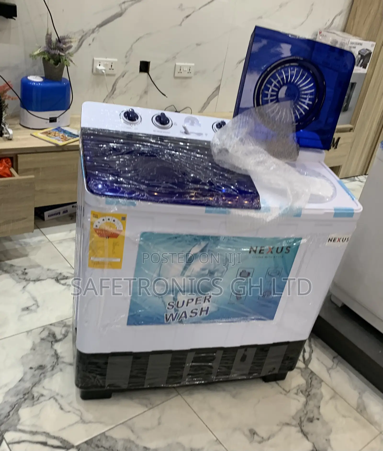 Just Choose Nexus 15kg Semi-Automatic Twin Tub Washing Machine