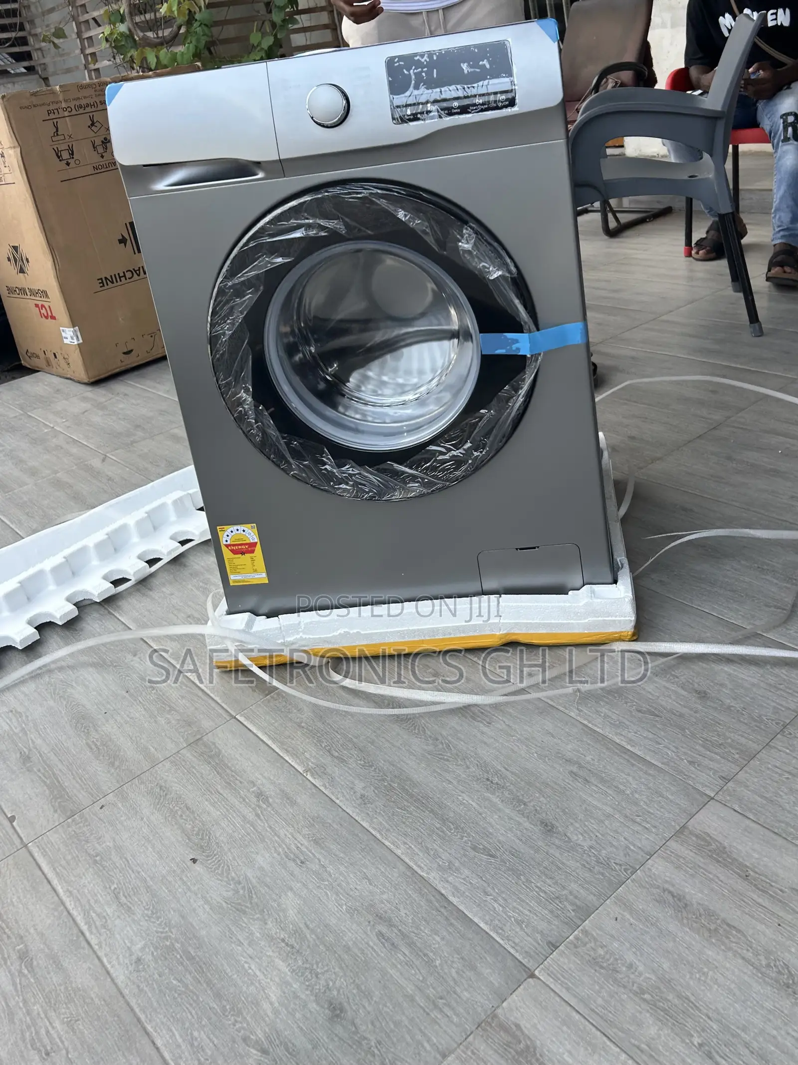 Authentic Sleek Lg Front Load 8kg, Washing Machine Inverter