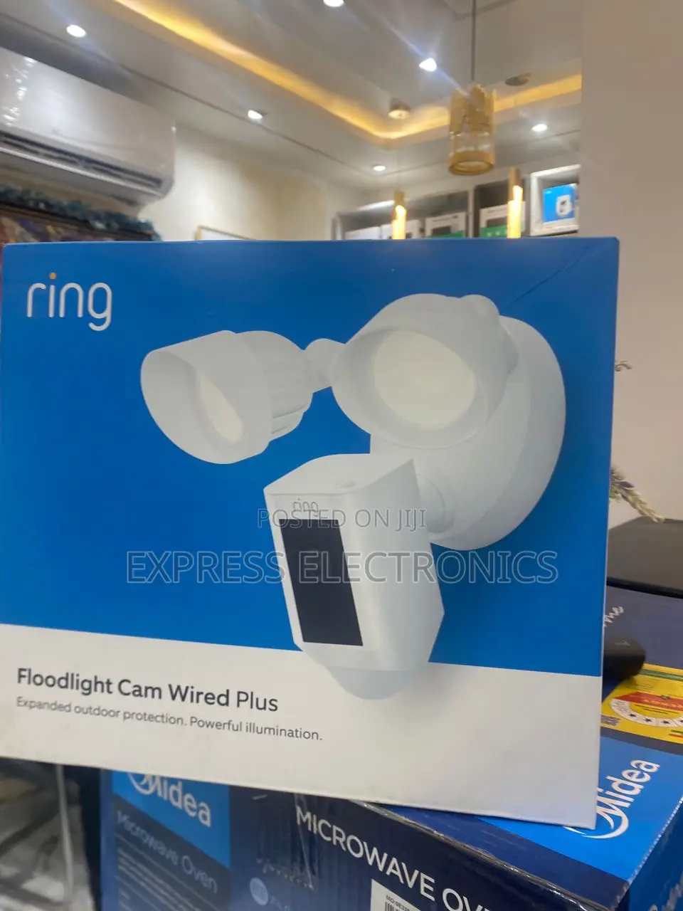 Zealous Sleek Ring Outdoor Flood Light Cam Wired