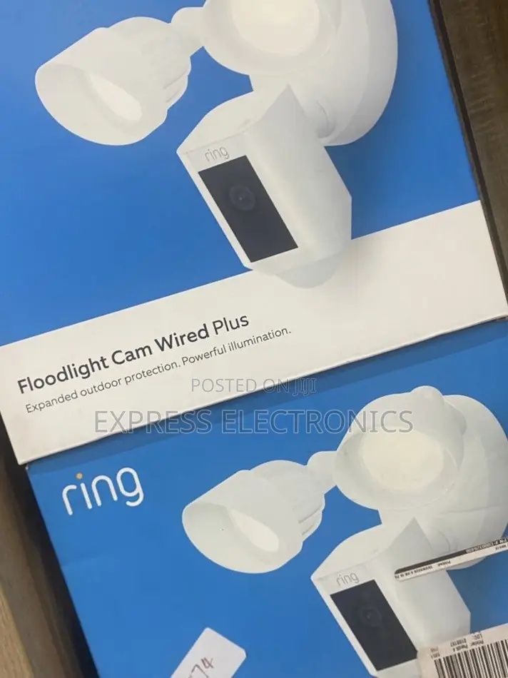 Hot  Deals on Ring Outdoor Flood Light Cam Wired White