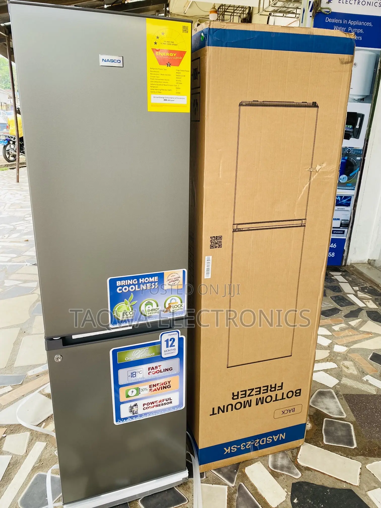 Pay on Delivery Nasco 170l Fridge