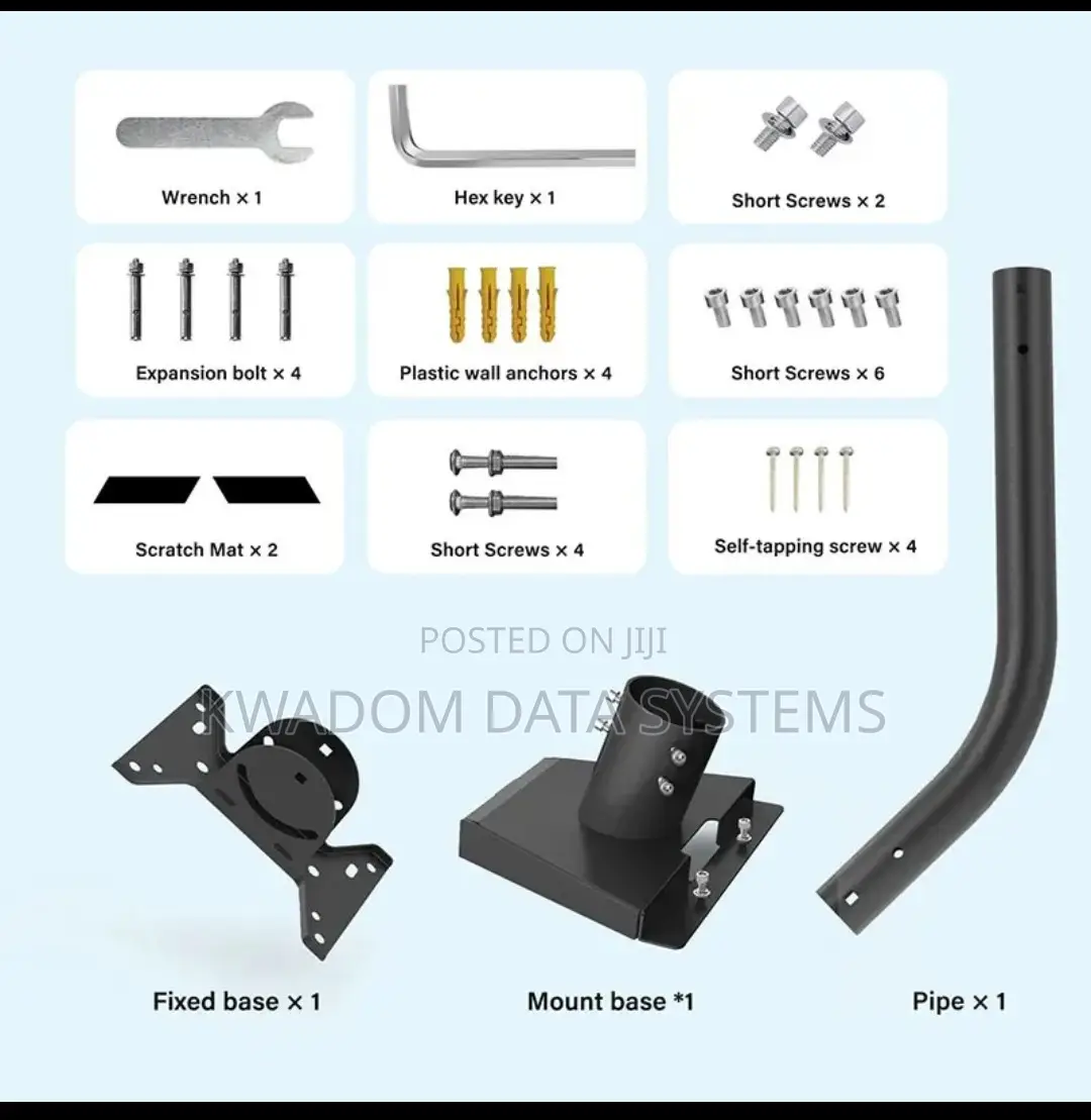 Starlink Gen 3 Mounting Kit Mount With Pipe Adapter