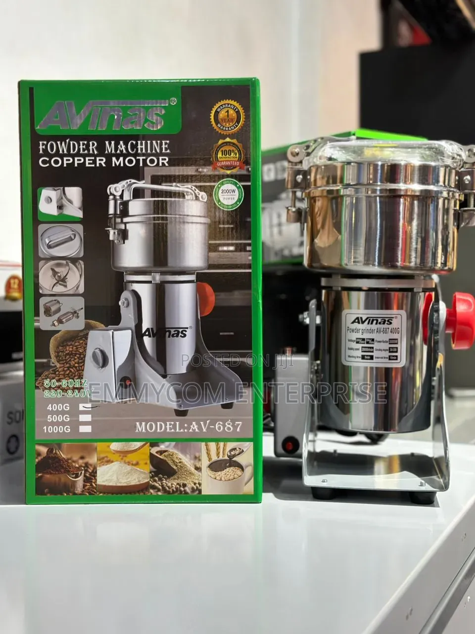 Avinas 400g Coffee Grinder