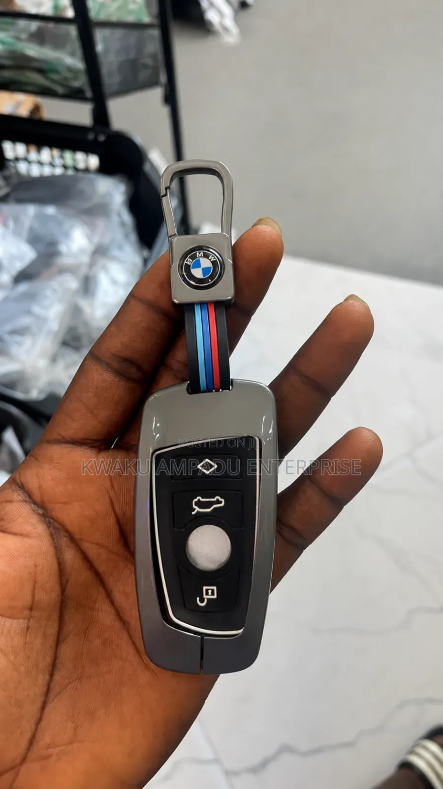 Car Remote Key Cover With Keychain Hook