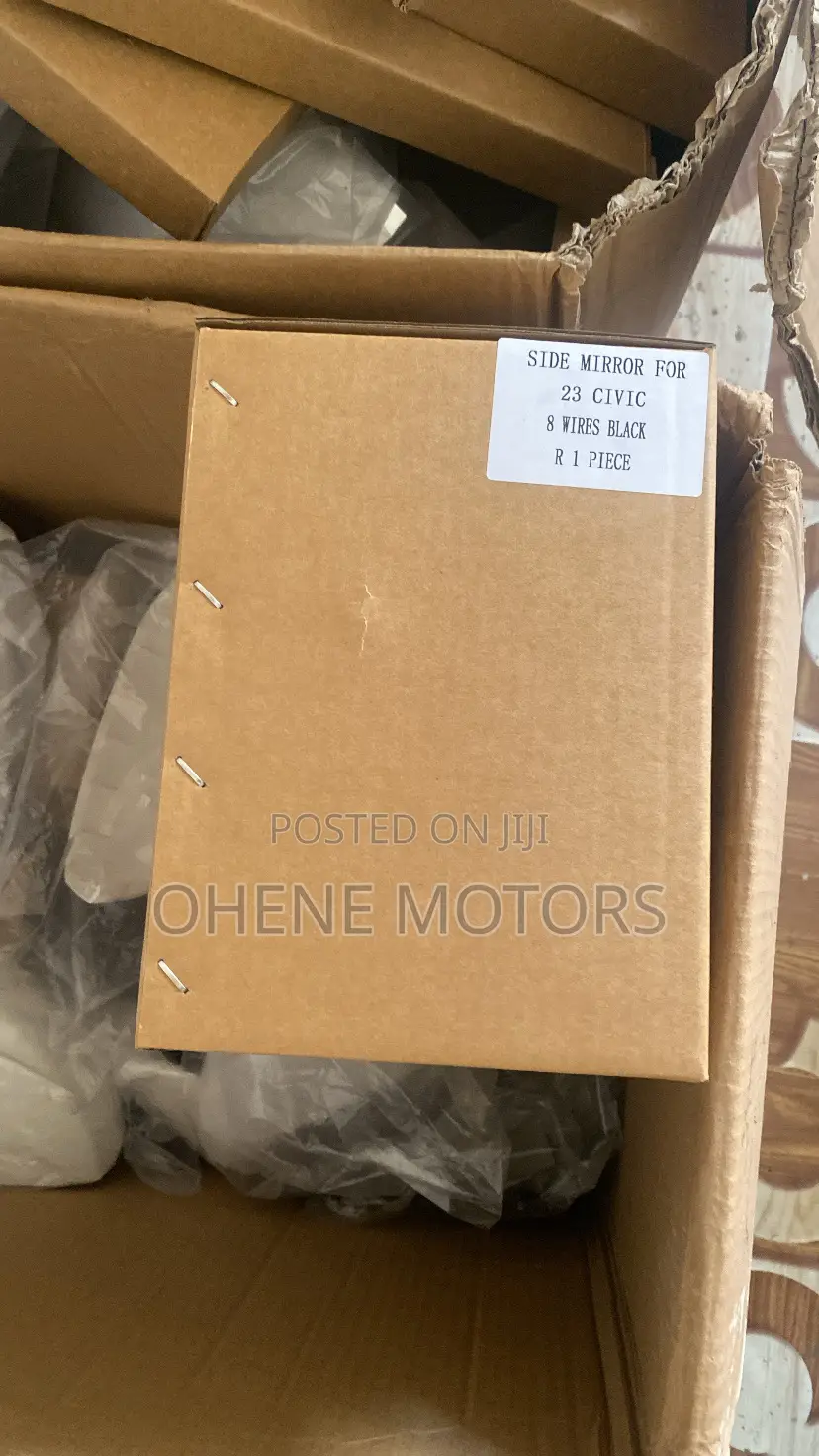 Honda Civic 2023 Side Mirror Black Right 1 Piece