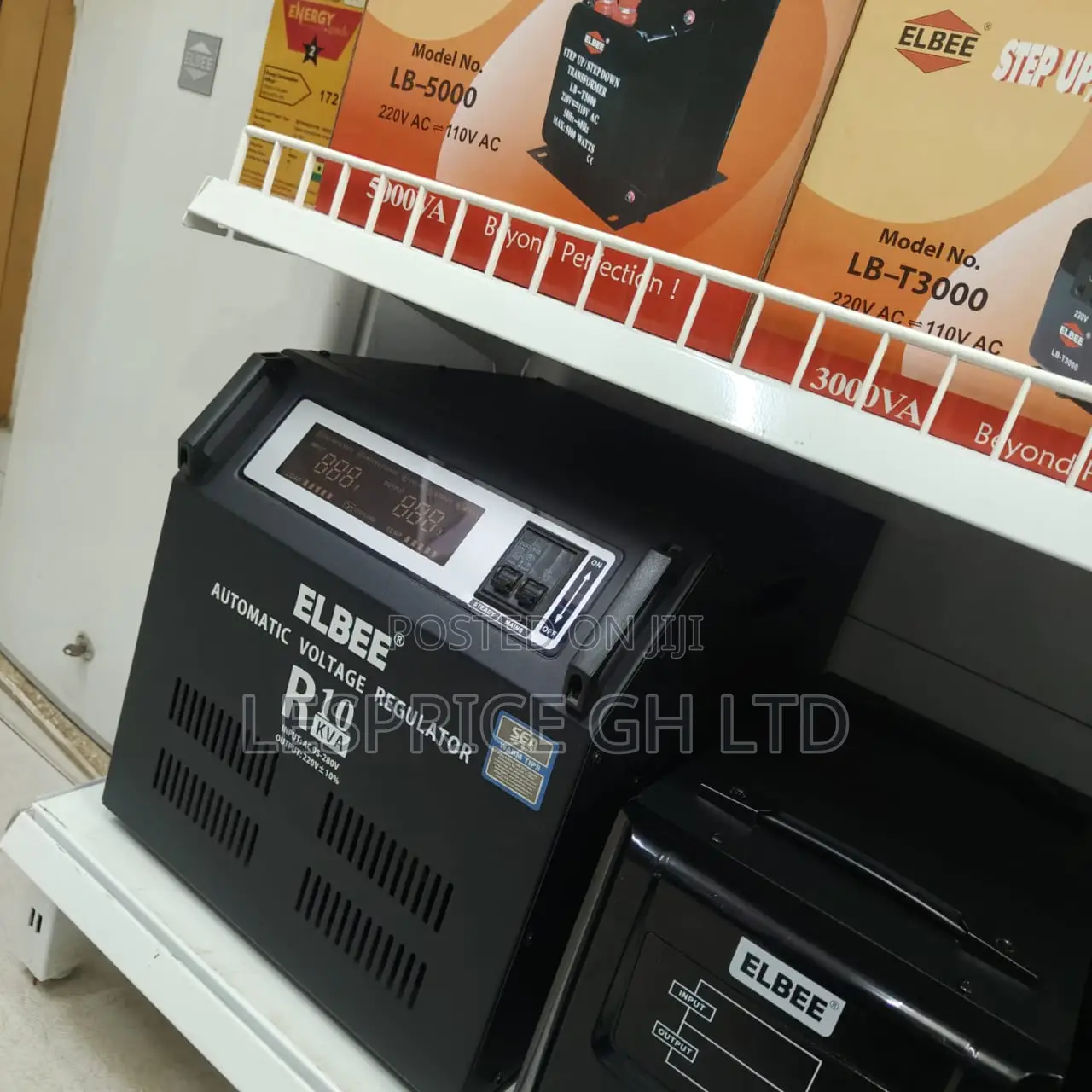 Elbee's R10 Numero Uno Single Phase 10kva Automatic Stabilizer