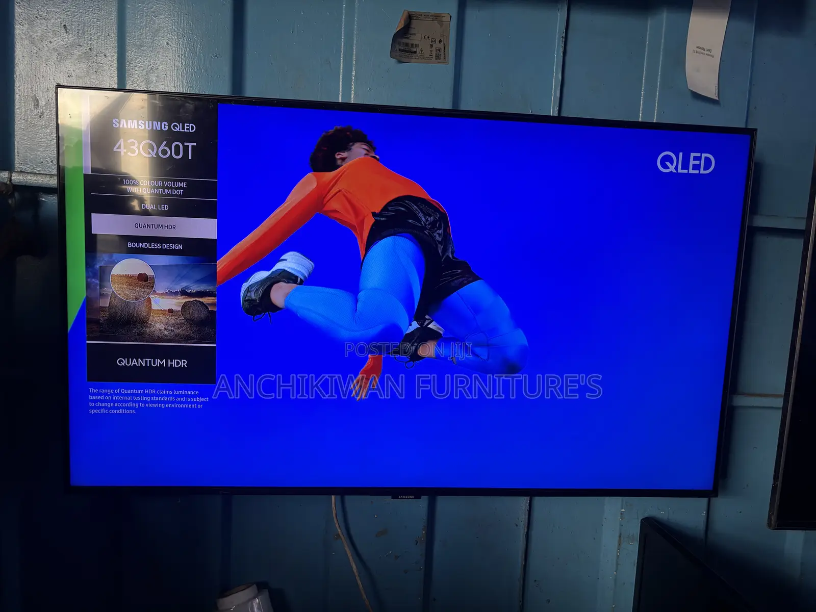 Samsung Qled 43 Inc Smart Tizen Os Software Tv (Cash on Delivery)