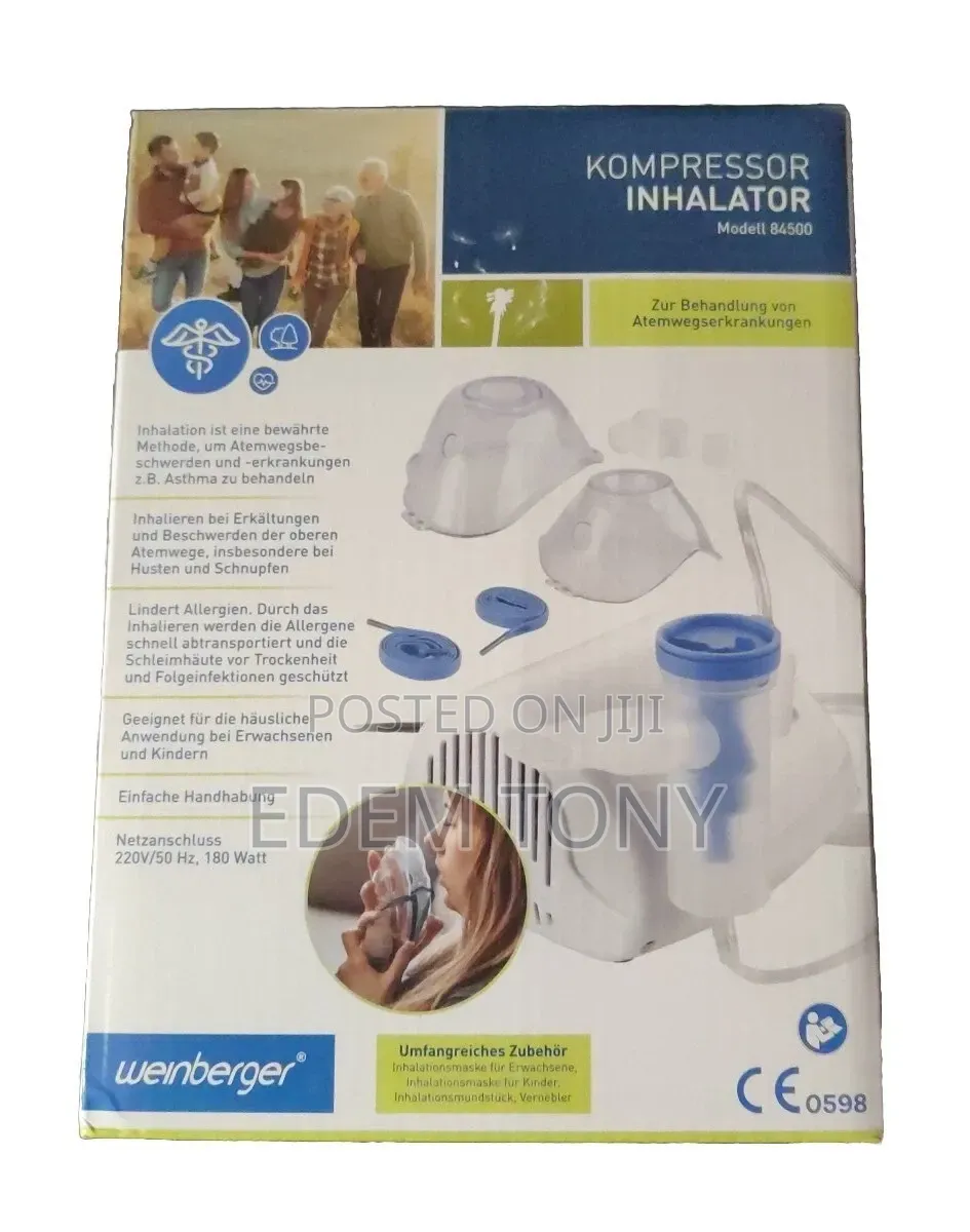 Weinberger Compressor Nebulizer for Treating Respiratory Illnesses