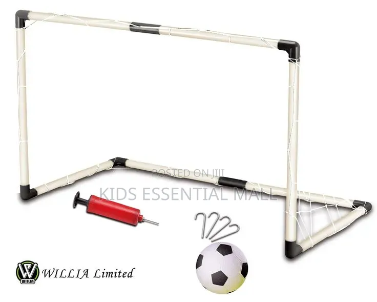 Football Goal Pole Set for Kids With Ball