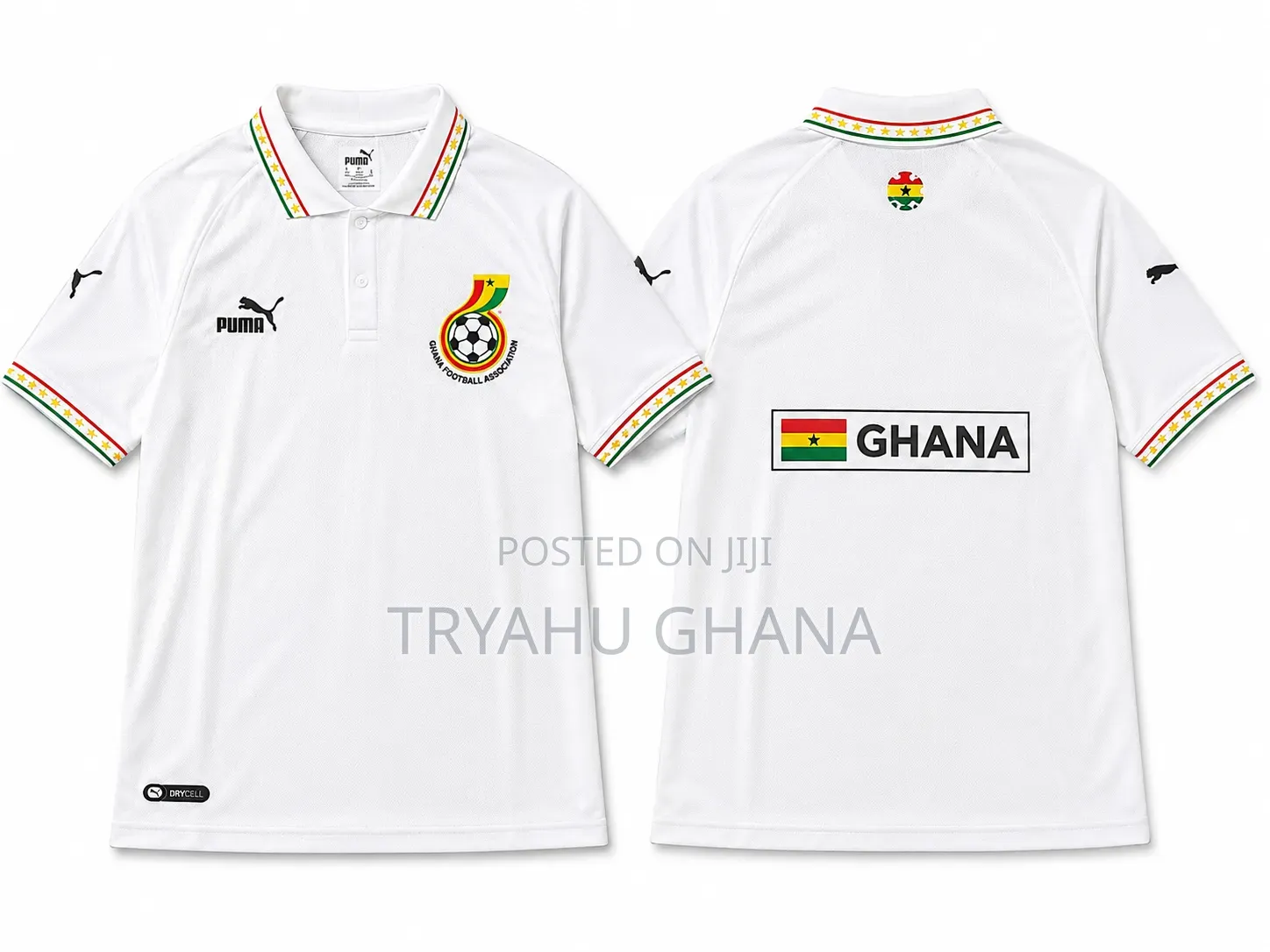 Shop Authentic Puma Ghana Black Stars 2026 World Cup Jerseys at Tryahu