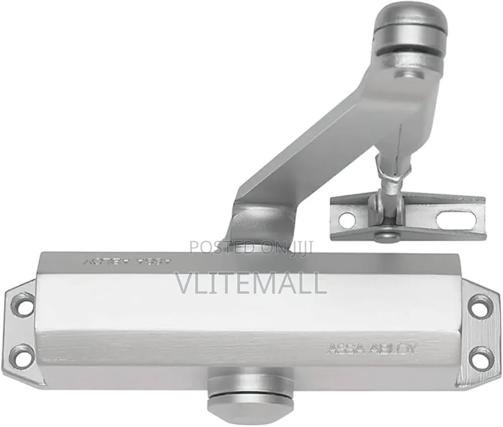 Assa Abloy Dc120 (Silver) L, Surface-Mounted Door Closer