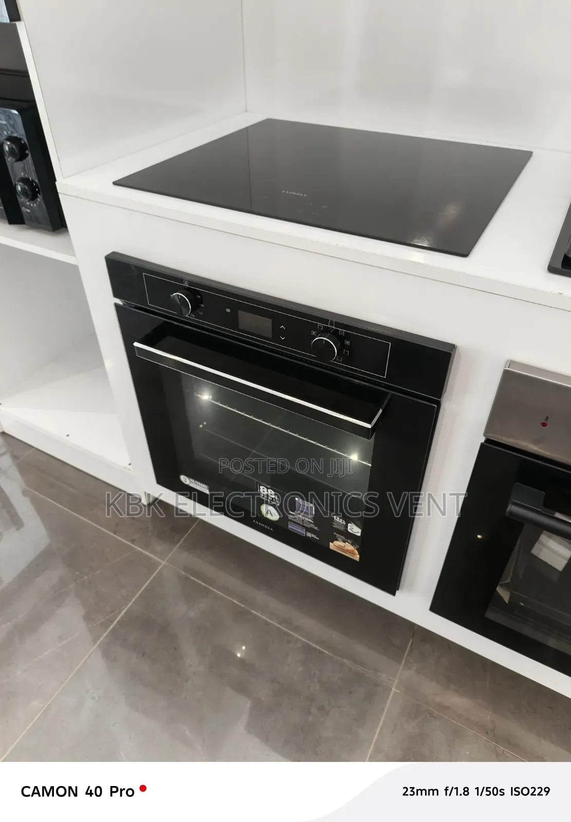 Luxell 60cm Full Set Electric Cooker+ Digital Oven+ Extractor