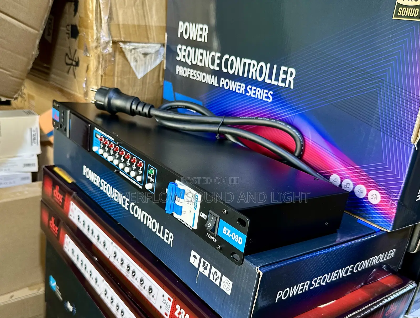 DBX Bx-09d Power Sequence With Breaker